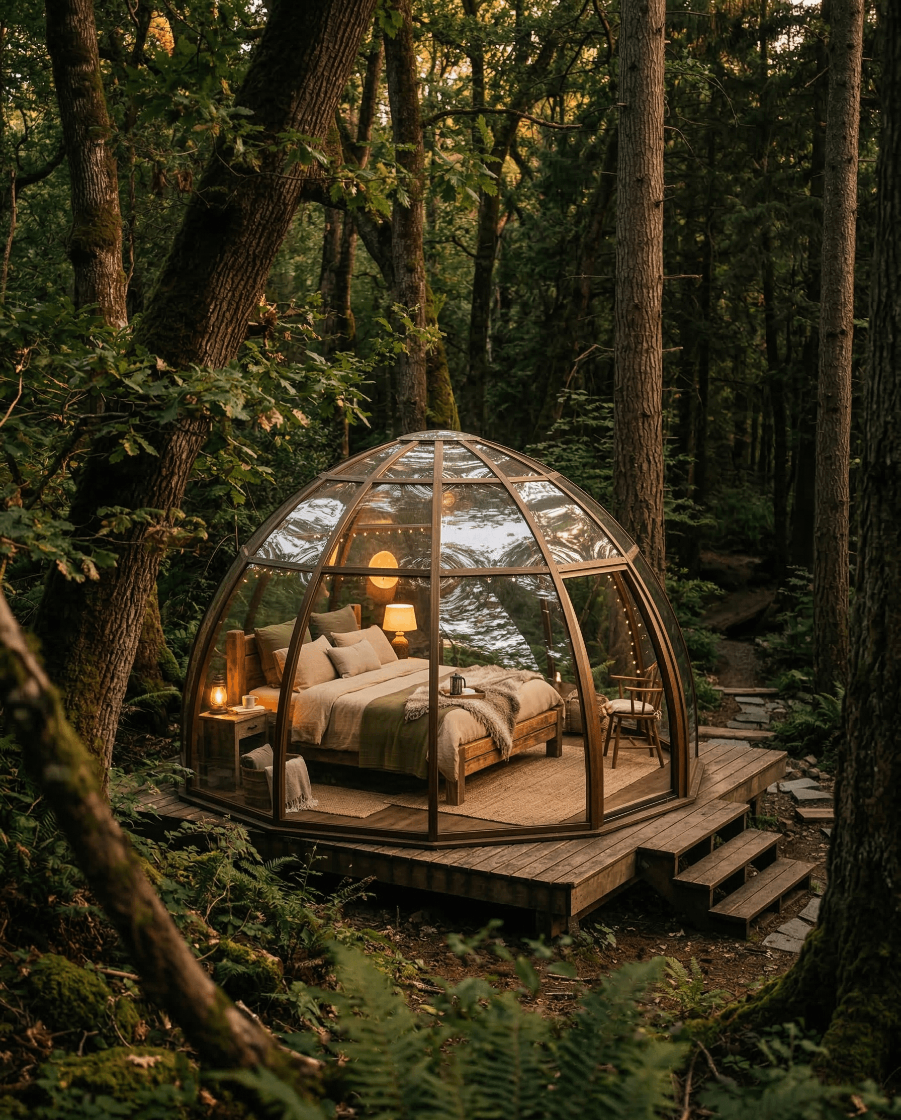 Création de site de réservation directe pour hébergement insolite, glamping et cabane dans les arbres